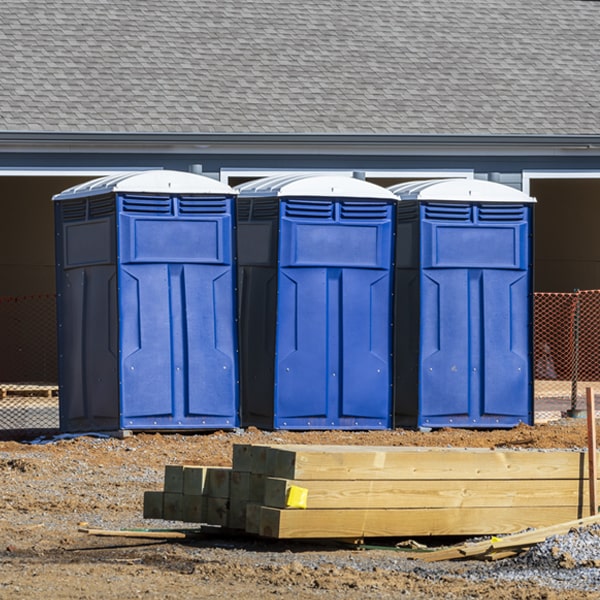 how do i determine the correct number of portable restrooms necessary for my event in Tunnel Hill GA
